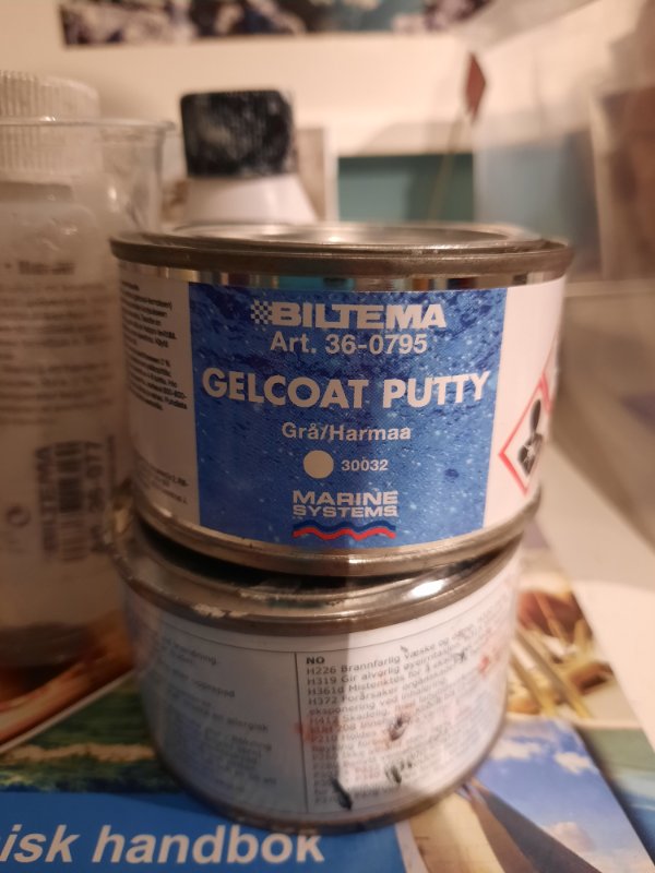 BILTEMAS gelcoat, har inte provat ngn annan nyans kanske finns det ngt som passar ännu bättre?